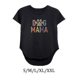 Maxbell Women Short Sleeve T Shirt Black Crew Neck Tee for Travel Commuting Vacation S