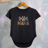 Maxbell Women Short Sleeve T Shirt Black Crew Neck Tee for Travel Commuting Vacation XL