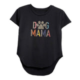 Maxbell Women Short Sleeve T Shirt Black Crew Neck Tee for Travel Commuting Vacation XXL