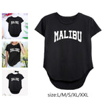 Maxbell Women Short Sleeve Top Trendy Black Clothes T Shirt for Street Shopping Work
