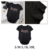 Maxbell Women Short Sleeve T Shirt Black Basic Tee Shirt for Commuting Street Sports