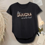 Maxbell Women Short Sleeve T Shirt Black Basic Tee Shirt for Commuting Street Sports