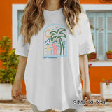 Maxbell Women T Shirt Short Sleeve Trendy Round Neck Classic Modern White Streetwear