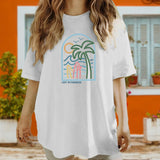 Maxbell Women T Shirt Short Sleeve Trendy Round Neck Classic Modern White Streetwear