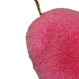 Maxbell Women Crossbody with Chain Casual Heart Shape Shoulder Bag for Ladies Events