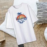 Maxbell Women T Shirt Printed Soft Loose Fit Basic Tee for Commuting Shopping Travel XL