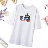 Maxbell Womens T Shirt Stylish Casual Streetwear Short Sleeve for Office Work Street