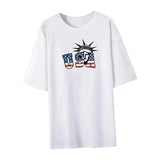 Maxbell Womens T Shirt Stylish Casual Streetwear Short Sleeve for Office Work Street