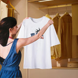 Maxbell Womens T Shirt Stylish Casual Streetwear Short Sleeve for Office Work Street