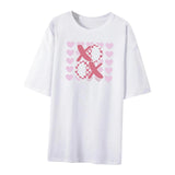 Maxbell Women T Shirt Gift Crew Neck Clothing Basic Tee for Shopping Office Vacation