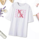 Maxbell Women T Shirt Gift Crew Neck Clothing Basic Tee for Shopping Office Vacation