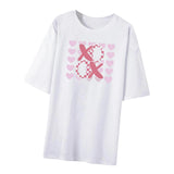 Maxbell Women T Shirt Gift Crew Neck Clothing Basic Tee for Shopping Office Vacation