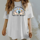 Maxbell Women T Shirt Fashion Streetwear Short Sleeve Tops for Fishing Street Office XXL