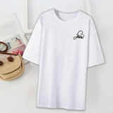 Maxbell Women's T Shirt Short Sleeve Tops Basic Tee for Shopping Backpacking Fishing