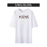 Maxbell Women T Shirt Loose Fit Short Sleeve Top for Commuting Camping Beach