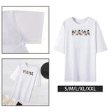 Maxbell Women T Shirt Loose Fit Short Sleeve Top for Commuting Camping Beach