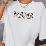 Maxbell Women T Shirt Loose Fit Short Sleeve Top for Commuting Camping Beach