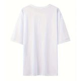 Maxbell Women T Shirt Loose Fit Short Sleeve Top for Commuting Camping Beach