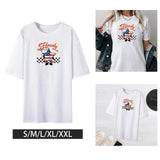 Maxbell Short Sleeve Stylish Basic Tee Womens T Shirts for Shopping Street Commuting