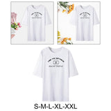 Maxbell Women's T Shirt Simple Round Neck Short Sleeve for Daily Wear Work Commuting