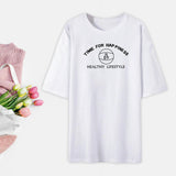 Maxbell Women's T Shirt Simple Round Neck Short Sleeve for Daily Wear Work Commuting