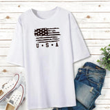 Maxbell Women Printed T Shirt Fashion Short Sleeve Top for Shopping Office Fishing