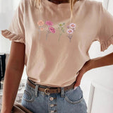 Maxbell Womens T Shirt Ruffle Short Sleeve Comfortable Streetwear Stylish Clothes