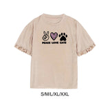 Maxbell Women Short Sleeve Casual Trendy Outfits Summer Top for Street Office Female