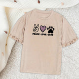 Maxbell Women Short Sleeve Casual Trendy Outfits Summer Top for Street Office Female