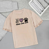 Maxbell Women Short Sleeve Casual Trendy Outfits Summer Top for Street Office Female