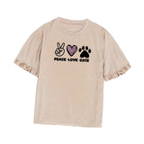 Maxbell Women Short Sleeve Casual Trendy Outfits Summer Top for Street Office Female