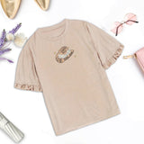 Maxbell Women T Shirt Soft Lightweight Short Sleeve Top for Trekking Fishing Walking