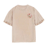 Maxbell Women Printed T Shirt Breathable Short Sleeve Top for Fishing Travel Walking