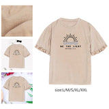 Maxbell Women Printed T Shirt Versatile Trendy Tee Shirts for Climbing Party Fishing