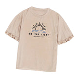 Maxbell Women Printed T Shirt Versatile Trendy Tee Shirts for Climbing Party Fishing