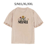 Maxbell Womens T Shirt Clothing Crewneck Casual Stylish Female Tee Shirt Summer Tops