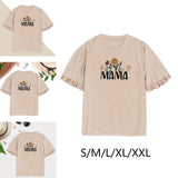 Maxbell Womens T Shirt Clothing Crewneck Casual Stylish Female Tee Shirt Summer Tops