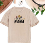 Maxbell Womens T Shirt Clothing Crewneck Casual Stylish Female Tee Shirt Summer Tops