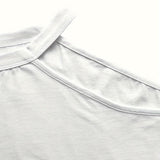 Maxbell Women's T Shirts Summer Breathable Loose Graphic Print White Women's Clothes