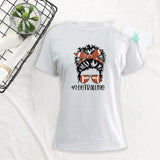 Maxbell Women's T Shirts Summer Breathable Loose Graphic Print White Women's Clothes