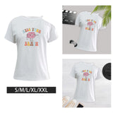 Maxbell Women's Off Shoulder T Shirt Girls Short Sleeve for Daily Wear