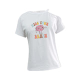 Maxbell Women's Off Shoulder T Shirt Girls Short Sleeve for Daily Wear