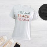 Maxbell Women's Off Shoulder T Shirt Girls Stylish Tee Shirt for Walking Sports