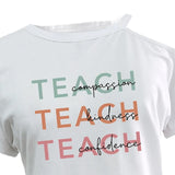 Maxbell Women's Off Shoulder T Shirt Girls Stylish Tee Shirt for Walking Sports