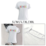 Maxbell Women's Off Shoulder T Shirt Clothing Basic Tee for Beach Travel Commuting
