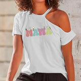 Maxbell Women's Off Shoulder T Shirt Clothing Basic Tee for Beach Travel Commuting