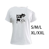 Maxbell Women's T Shirt Short Sleeve Trendy Female Tee Shirt for Work Street Fishing
