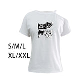 Maxbell Women's T Shirt Short Sleeve Trendy Female Tee Shirt for Work Street Fishing