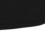 Maxbell Women's T Shirt Streetwear Black Crewneck T Shirt for Street Travel Vacation L