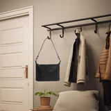 Maxbell Women Shoulder Bag Elegant Stylish Nylon Tote with Zipper Closure Pouch Black